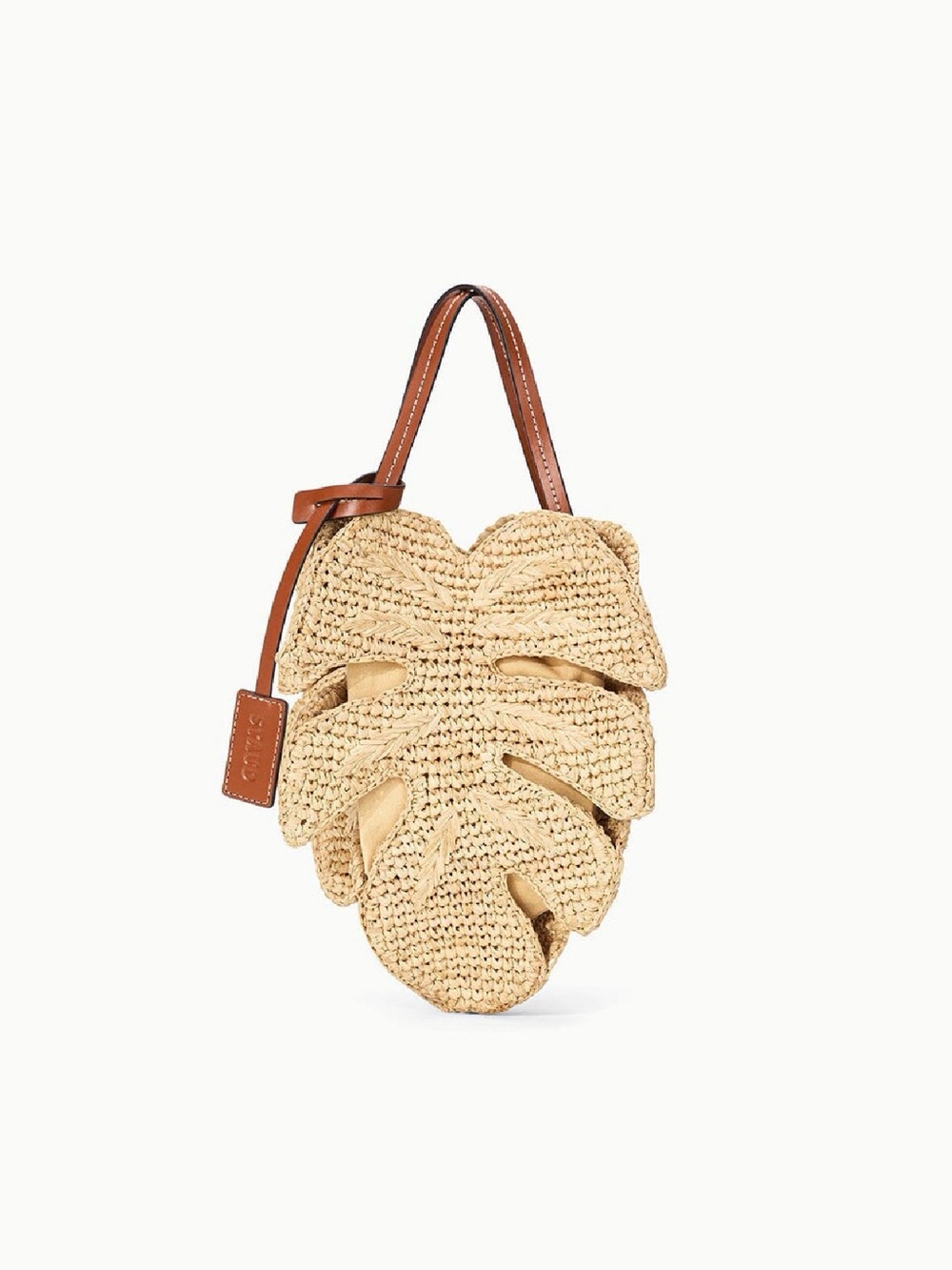 Palm Raffia Natural Bag - Picture 1 of 5